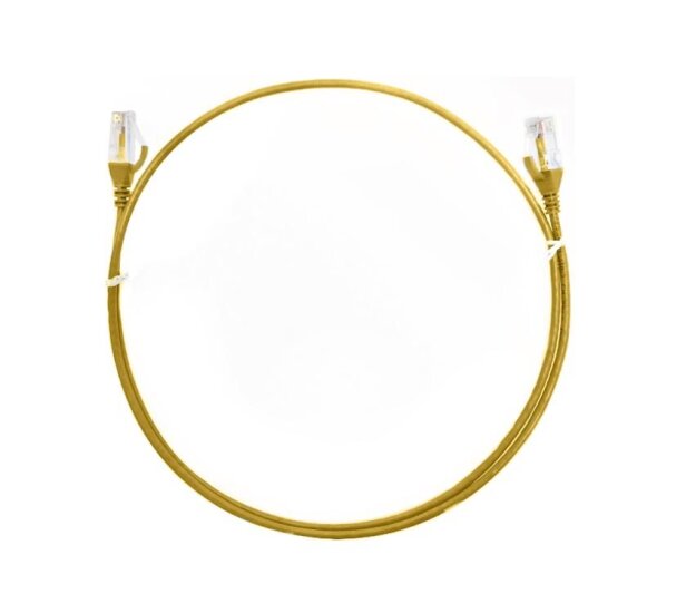 8ware CAT6 Ultra Thin Slim Cable 20m 2000cm Yellow-preview.jpg